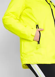 Funksjonsjakke i vannavvisende materiale med reflekterende egenskaper, bonprix