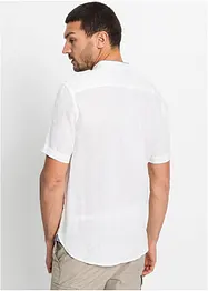 Kortermet skjorte i 100% lin, bonprix