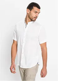 Kortermet skjorte i 100% lin, bonprix