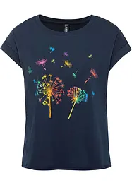 T-shirt med blomsterprint, bonprix