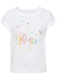 T-shirt med blomsterprint, bonprix