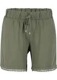 Jerseyshorts med komfortlinning og blonde, bonprix