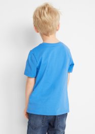 T-shirt til gutt, økologisk bomull (3-pack), bpc bonprix collection