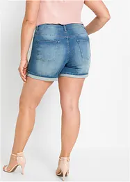 Jeansshorts med pynt, bonprix