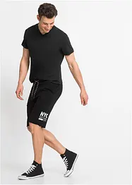 Sweat-bermuda uten oppbrett, bonprix