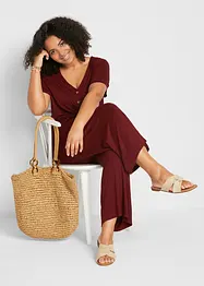 Jersey-jumpsuit i viskosemiks, bonprix