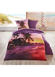 Vendbart sengesett med strandmotiv, bonprix