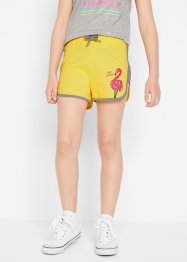 Shorts til jente, økologisk bomull (2-pack), bpc bonprix collection