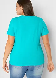 T-shirt med V-hals, bonprix