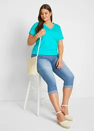 T-shirt med V-hals, bonprix