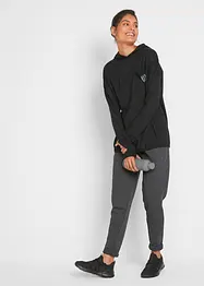 Sweatbukse med komfortlinning, bonprix