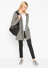 Softshell-parkas med hette, bonprix