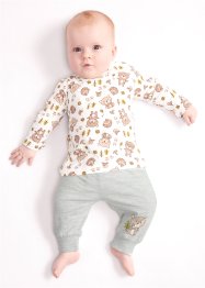 Babybukse i trikot, økologisk bomull (2-pack), bpc bonprix collection