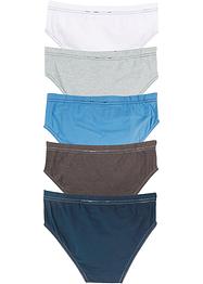 Truse til gutt, av økologisk bomull (5-pack), bpc bonprix collection