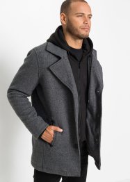 Lang jakke i ull-look, bpc selection