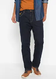 Classic Fit-termojeans i materiale med stretch og varmt fleecefôr, bonprix