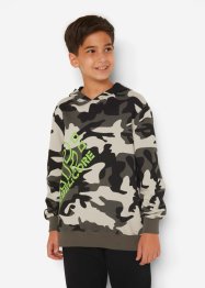 Sweatshirt med hette til gutt, bpc bonprix collection