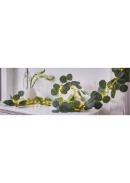 LED-girlander kunstblomst med eukalyptusblader, bpc living bonprix collection