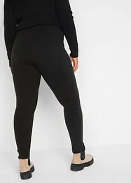 Ribbestrikket thermoleggings, bonprix