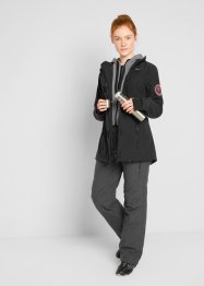 Lang softshell-jakke, vannavvisende, 2-i-1 look, bpc bonprix collection