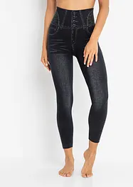 Shape seamless leggings i jeans-look, sterkt figurformende, bonprix