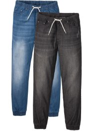 Pull on-jeans, Regular Fit, Straight (2-pack), RAINBOW