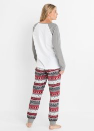 Pyjamas av økologisk bomull, bpc bonprix collection