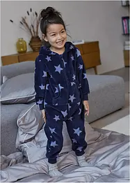 Fleece-jumpsuit til barn, bonprix