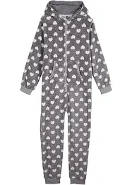 Fleece-jumpsuit til barn, bonprix