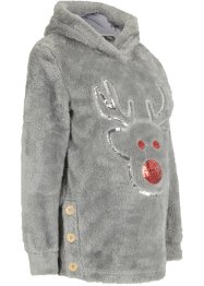 Mammagenser i koselig fleece med reinsdyr, bpc bonprix collection