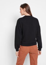 Sweatshirt med voluminøse ermer, bpc bonprix collection