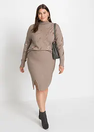 Genser med paljetter, bonprix