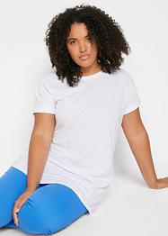 Boxy lang topp med korte ermer, bpc bonprix collection