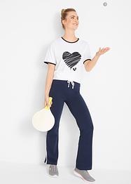 Trikotbukse av stretch-materiale, Straight, bpc bonprix collection