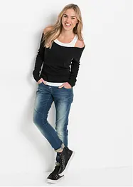 Topp, 2-i-1-look, bonprix