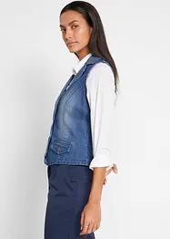 Jeansvest med stretch, bonprix