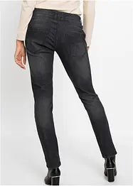 Boyfriend jeans Destroyed, med resirkulert polyester, bonprix