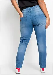 Boyfriend jeans Destroyed, med resirkulert polyester, bonprix