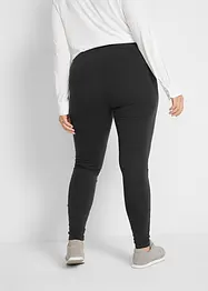 Stretch-leggings med økologisk bomull (2-pack), bonprix