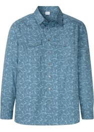 Langermet skjorte med paisleymønster, John Baner JEANSWEAR