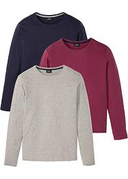 Langermet topp 3-pack, bpc bonprix collection