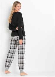Pyjamas med oversized topp, bpc bonprix collection