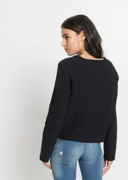 Cardigan i bouclé, bonprix