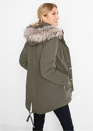 Varm, fôret parkas, bonprix