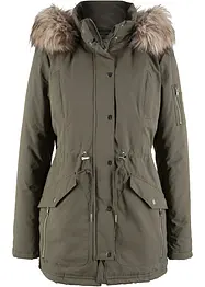 Varm, fôret parkas, bonprix