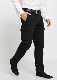 Regular Fit-bukse i bomull med stretch, Straight, bonprix