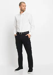 Regular Fit-bukse i bomull med stretch, Straight, bonprix