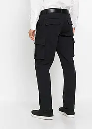 Regular Fit-bukse i bomull med stretch, Straight, bonprix