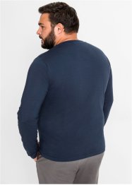 Henleyshirt (2-pack), lang arm, bpc bonprix collection