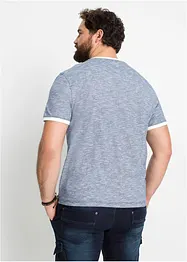 T-shirt med snøring, av økologisk bomull, bonprix